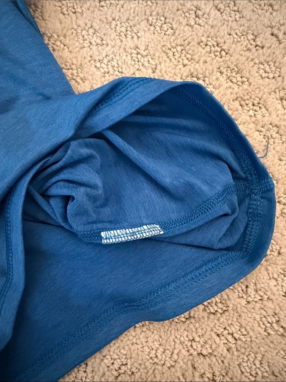 Quiksilver Blue Short Sleeve Rash Guard